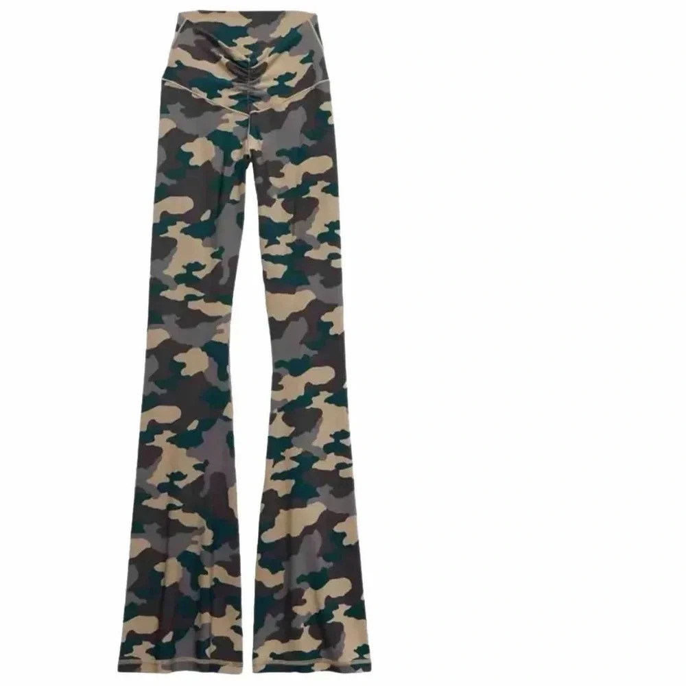 LAST ONE New Offline Aerie Hi Rise Flare Ruched Front Leggings